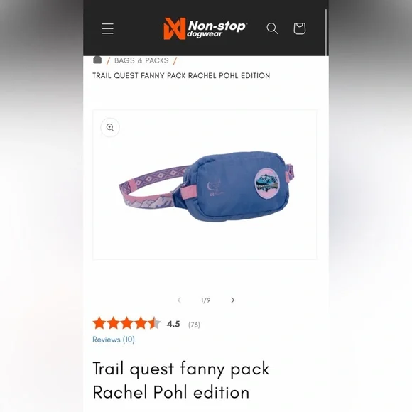 Rachel Pohl x nonstop dog wear Fanny! - Picture 1 of 6